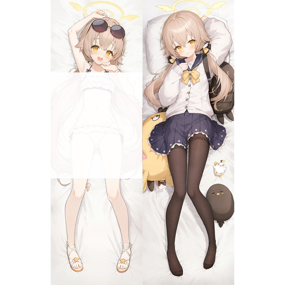 Blue Archive Anime Ajitani Hifumi Dakimakura Cover Dài Ôm Thân Gối