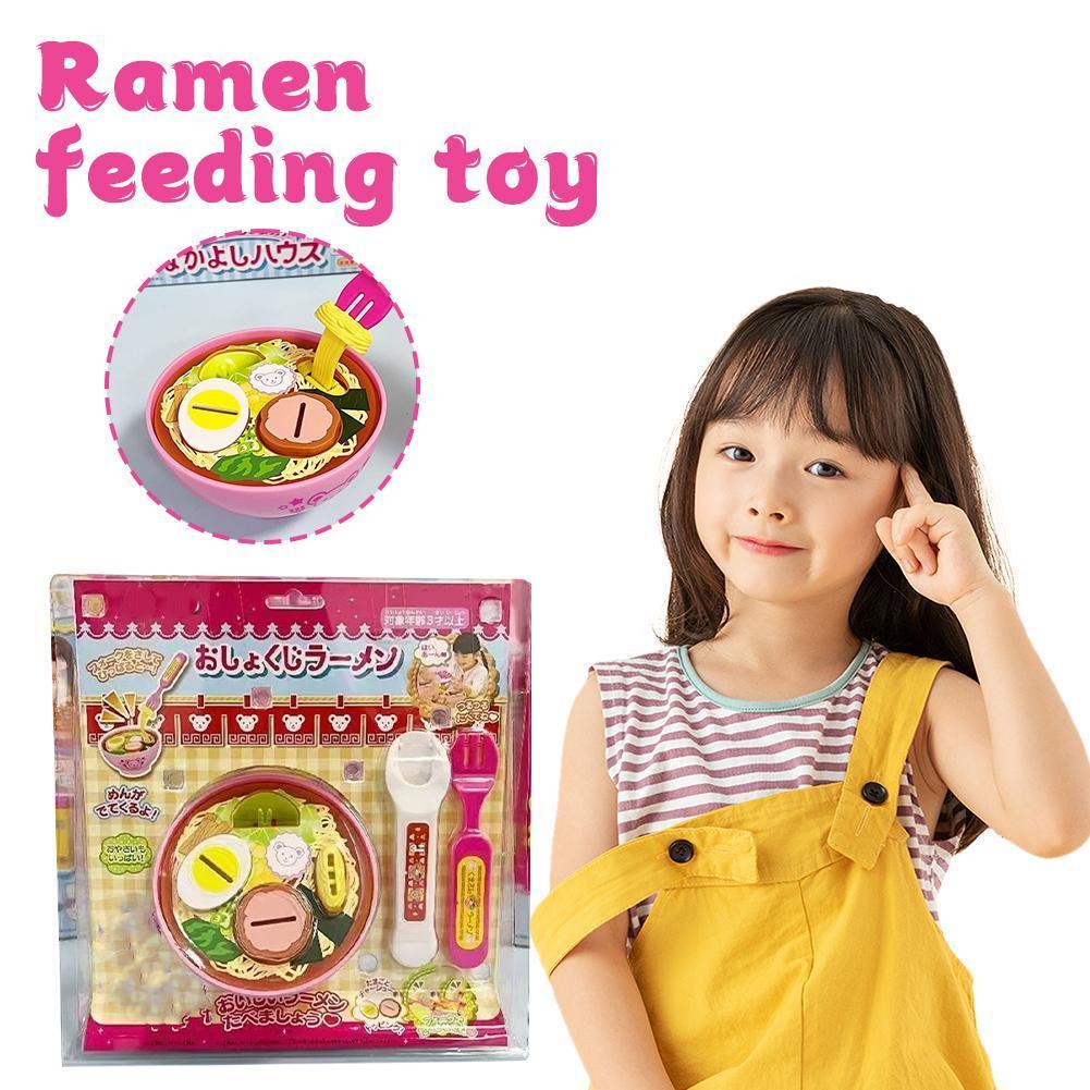 Ramen Bộ Đồ Chơi Ăn Mô Phỏng Vai Trò Thực Phẩm Chơi Hoạt Hình I Trứng Đồ Chơi Nhà Bếp Ramen Mì Đầu Y
