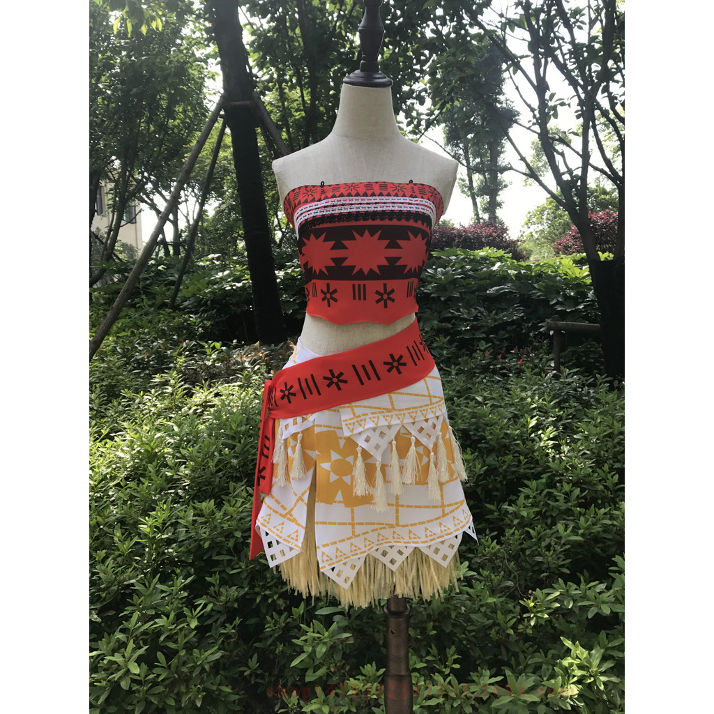 Haojun cosplay Lãng Mạn cos Moana Moana Cosplay Trang Phục C0EZ