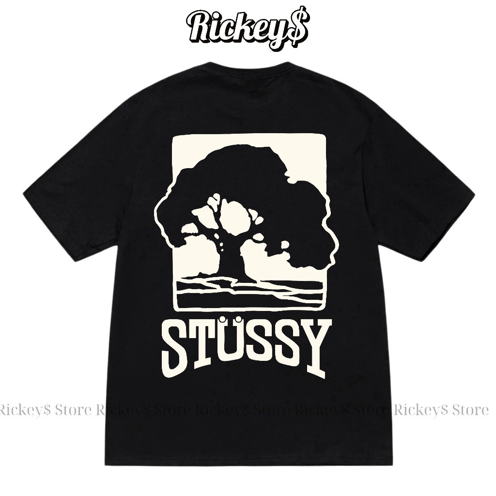 [High Quality] Áo Thun Stussy Tree Graphic Tee – 100% Cotton cao cấp – Rickey$.