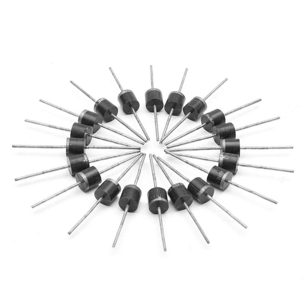 Điốt chặn Schottky AKOAK 15amp Diode cho bảng pin năng lượng mặt trời, 15SQ045 Schottky (20 Cái)