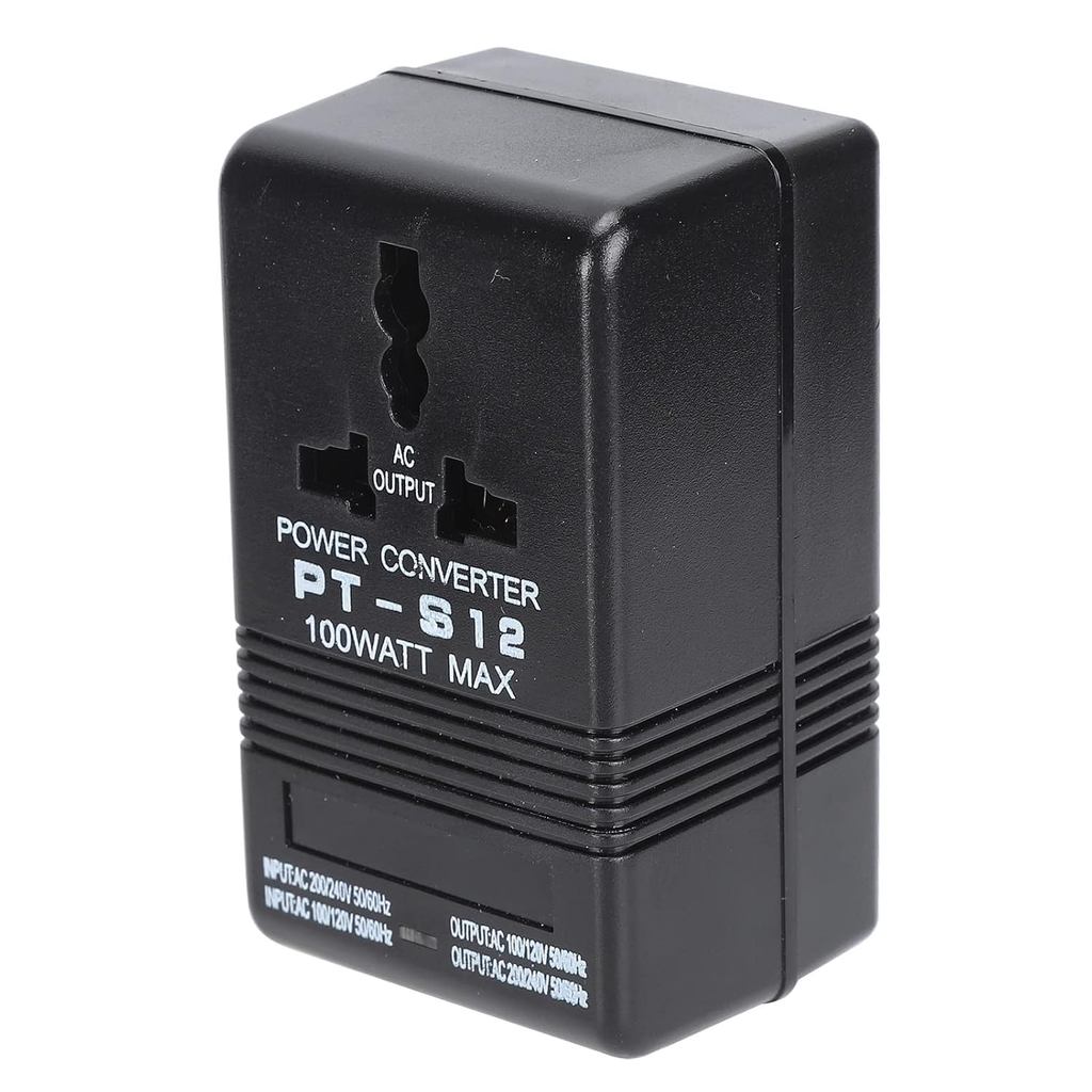 Bộ chuyển đổi nguồn, Biến áp bước lên xuống, Bộ chuyển đổi 100W, Lý tưởng cho các thiết bị nhỏ, Chất