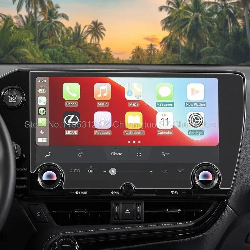 Kính cường lực bảo vệ màn hình cho Lexus NX NX450H NX350 NX250 NX350H 2022 2023 đài phát thanh ô tô 