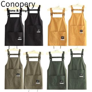 Tạp dề cắt tóc CONOPERY, Tạp dề nấu ăn chống thấm nước chuyên nghiệp, 2 kích cỡ Quần áo làm việc bỏ túi lớn thoáng khí để làm tóc