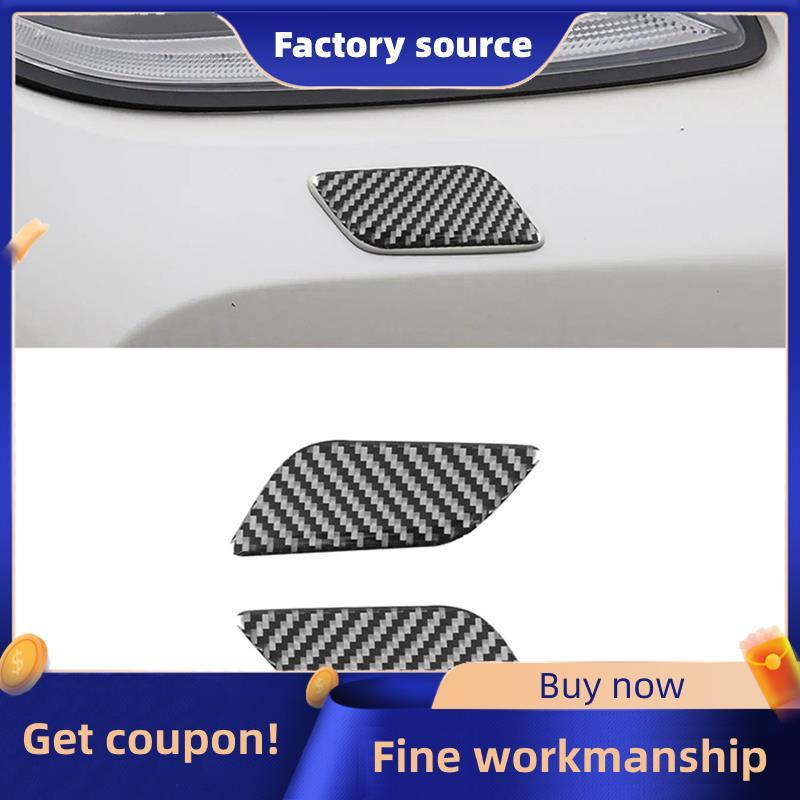 Sợi Carbon Đèn Pha Máy Giặt Nắp Viền Miếng Dán Cho GR86 Cho BRZ 2022-2025 Phụ Kiện Phần