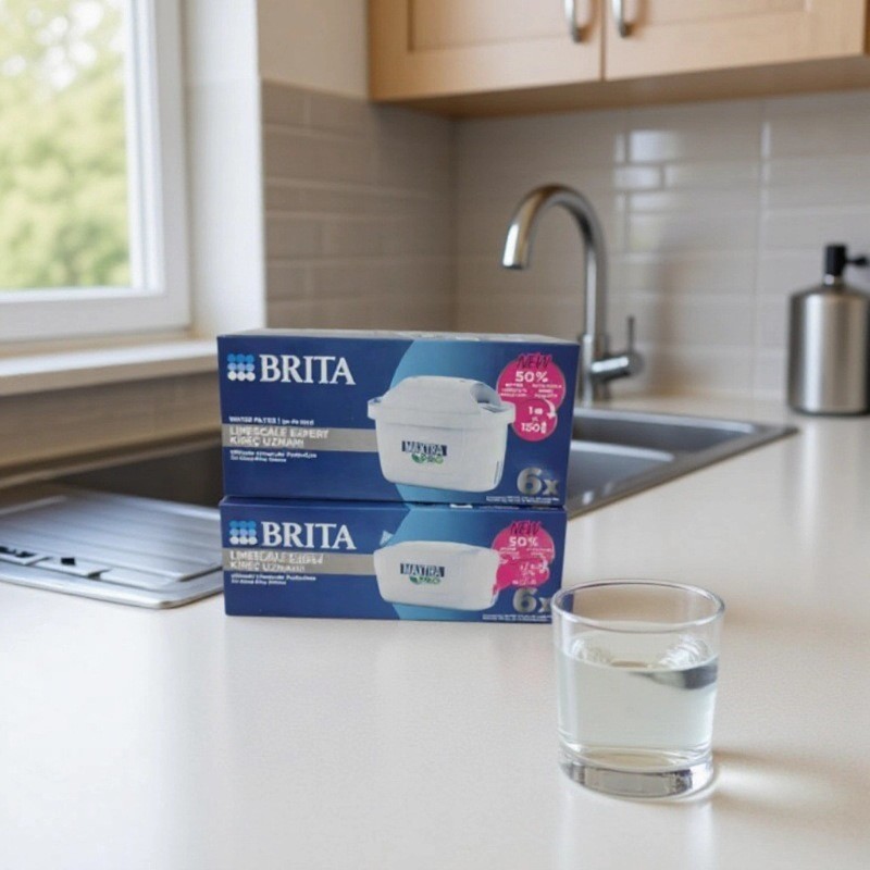 Phần tử lọc thế hệ thứ ba Thích hợp cho Đức Máy lọc nước Brita Brita Phiên bản nâng cấp 6 miếng tron