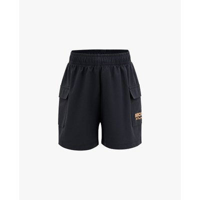 SKECHERS - Quần short bé gái lưng thun phối túi hộp_SL125G093-DKG1