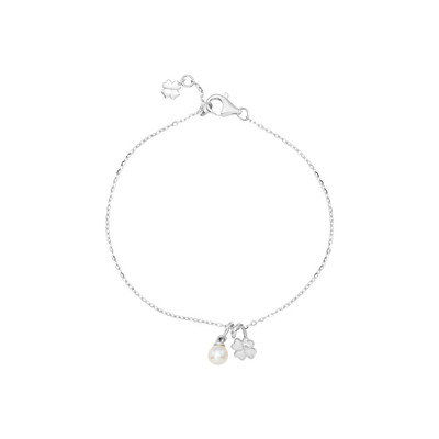 Lắc tay Bạc đính Ngọc trai PNJSilver PFXMW000008
