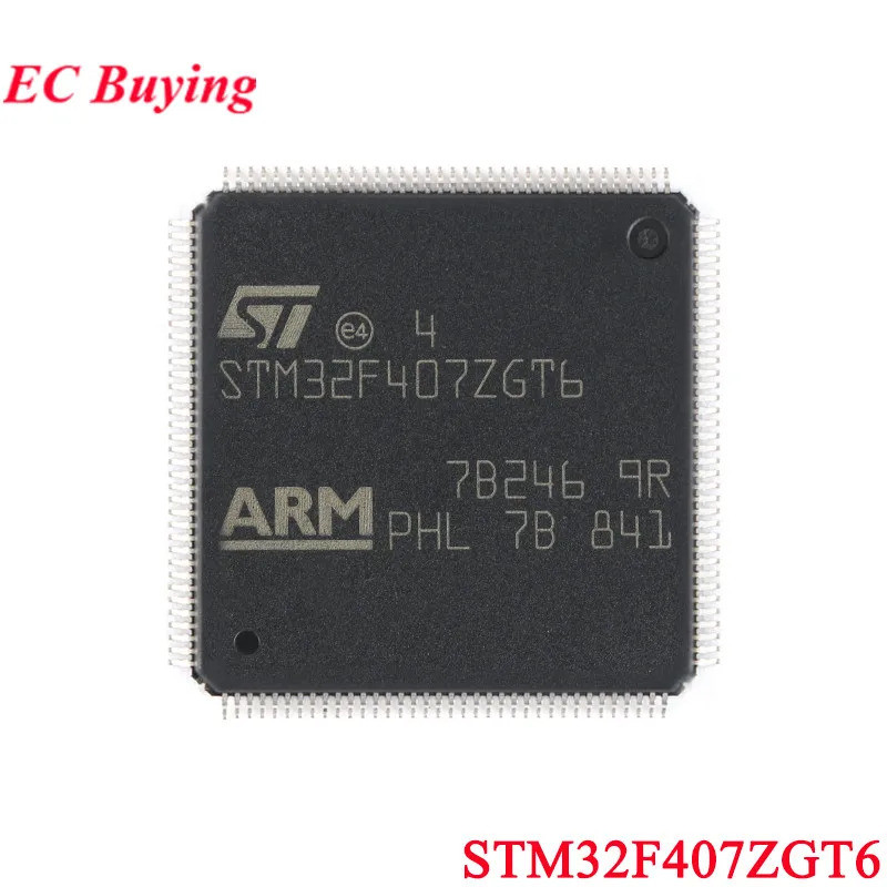 EC buying STM32F407ZGT6 STM32F407 STM32 F407ZGT6 F407ZG LQFP-144 ARM Cortex-M4 32-bit Vi Điều Khiển 