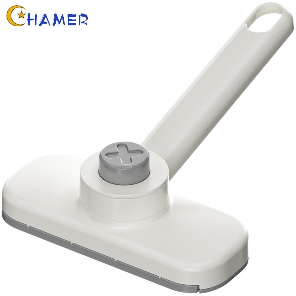 【CHAMER】Rotatable Press Clean Mop Brush for Floor Glass Bathroom Wall Desk with Reusable【HomeLiving】