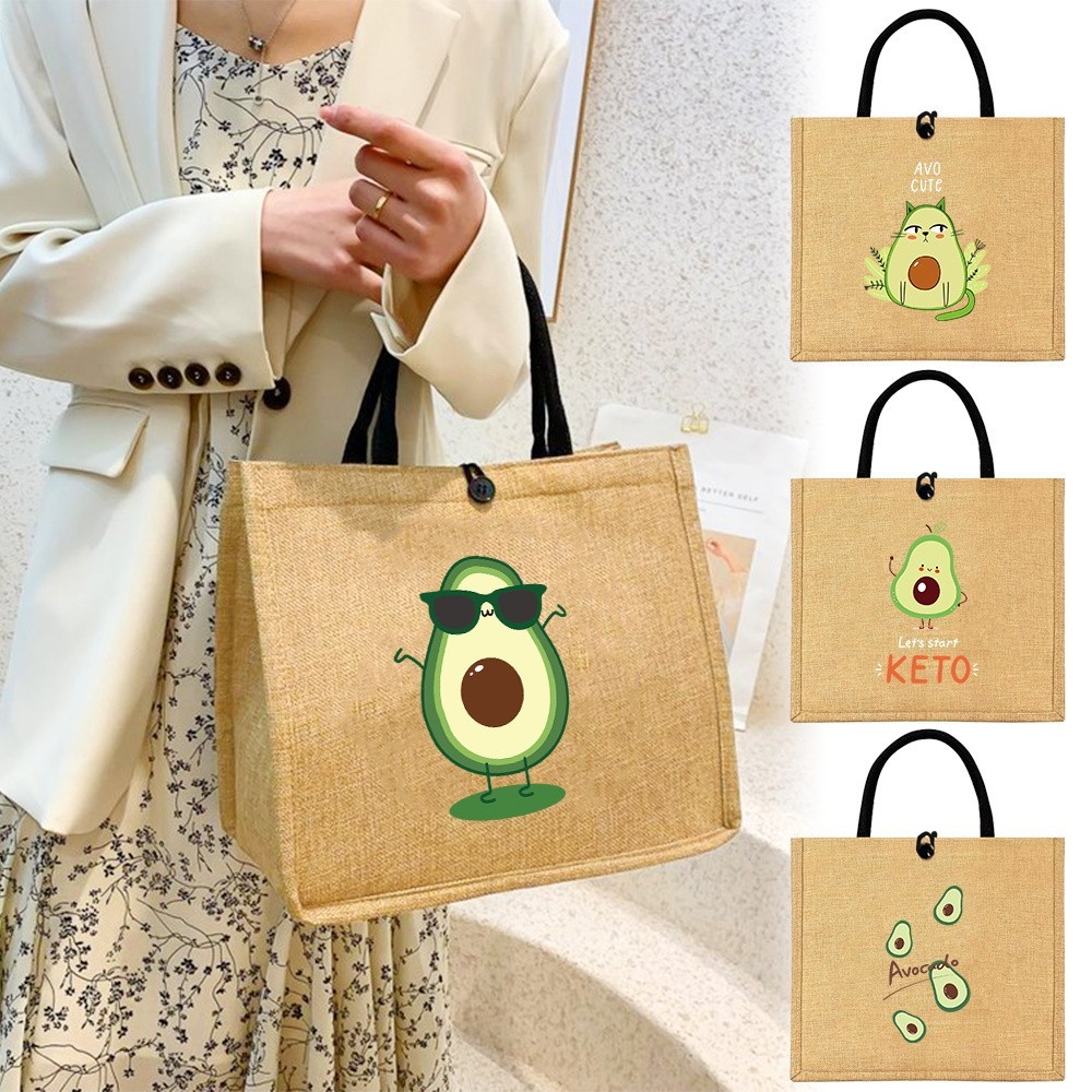New model Jute Storage Bag Pleasing Key Card Box Coin Pocket Large Capacity Storage Bag Coin Pocket 