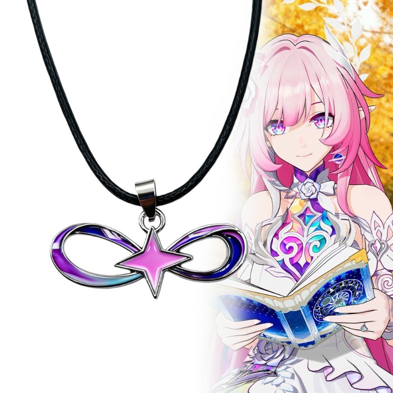 Vòng Cổ Kim Loại Chocker cosplay Honkai - Nhân vật Cyrene, Phù Hợp Thời Trang Hip Hop và Tiệc Tùng