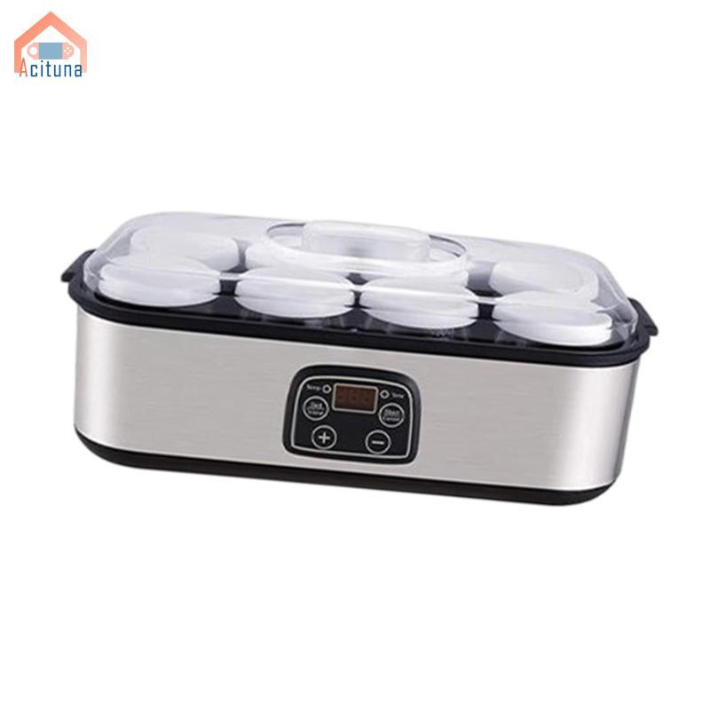 Máy làm sữa chua Acutuna Sữa chua tự làm DIY Hộ gia đình chuyên nghiệp Đa chức năng 1.4L