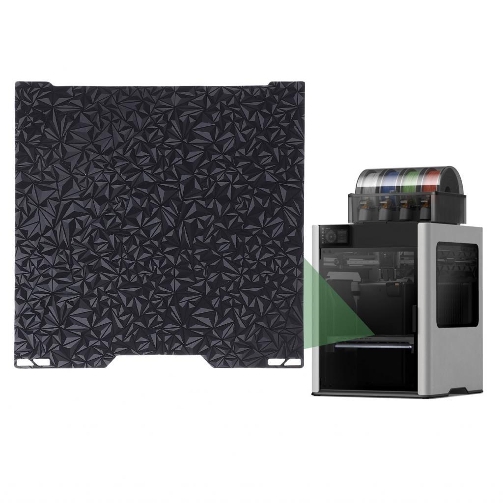 Nền giường in Chống nhiệt Độ bám dính mạnh Độ phẳng cao Tấm xây dựng linh hoạt Kết cấu PEI Smooth PE