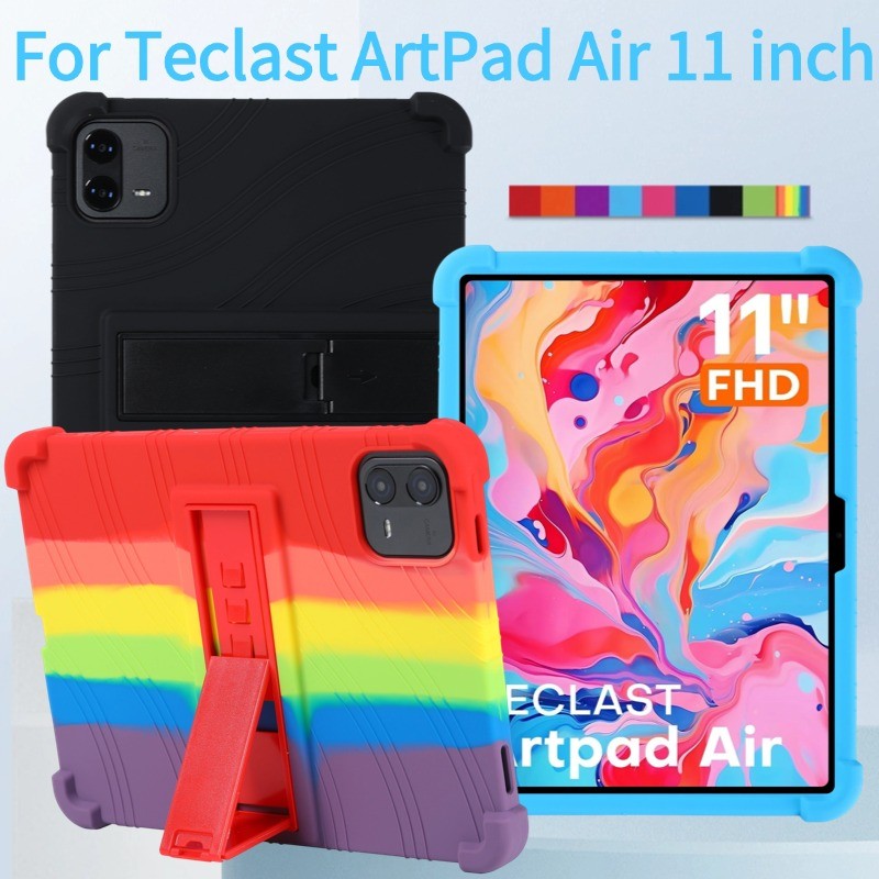 Dành Cho Teclast ArtPad Air 11 Máy Tính Bảng 11 "Android 15 Ốp Lưng Chống Sốc Silicon Mềm Đứng Vỏ Bả