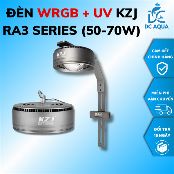 Đèn Rọi COB KZJ RA3 Series (50W/70W) - Ánh Sáng Tập Trung, Tạo Hiệu Ứng Sóng Nước, Đánh Màu Cá