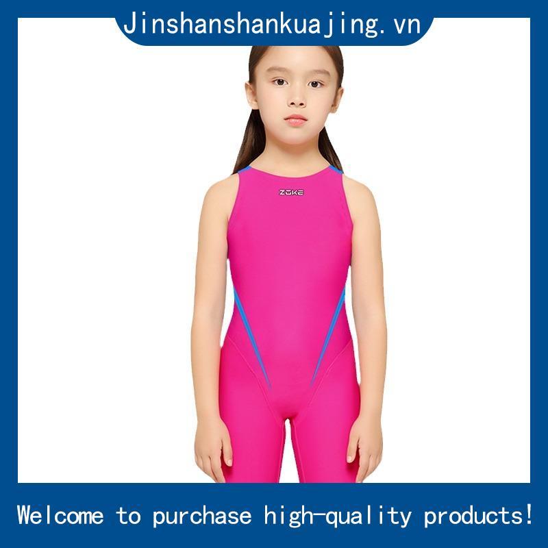 Bộ Đồ Bơi Da Nhẹ Chuyên Nghiệp Cho Bé Gái ZOKE