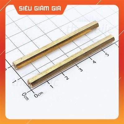 [3 Cái]- Trụ Đồng HEX-M3 Cái-Cái Dài 60mm SmartFix Linh Kiện