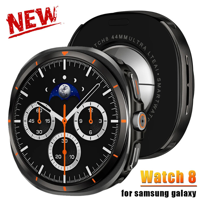 Ốp Hợp Kim Nhôm Cho Samsung Galaxy Watch 8 44mm Vỏ Bảo Vệ Cho SAMSUNG GALAXY WATCH 8 40mm Sửa Đổi Ph