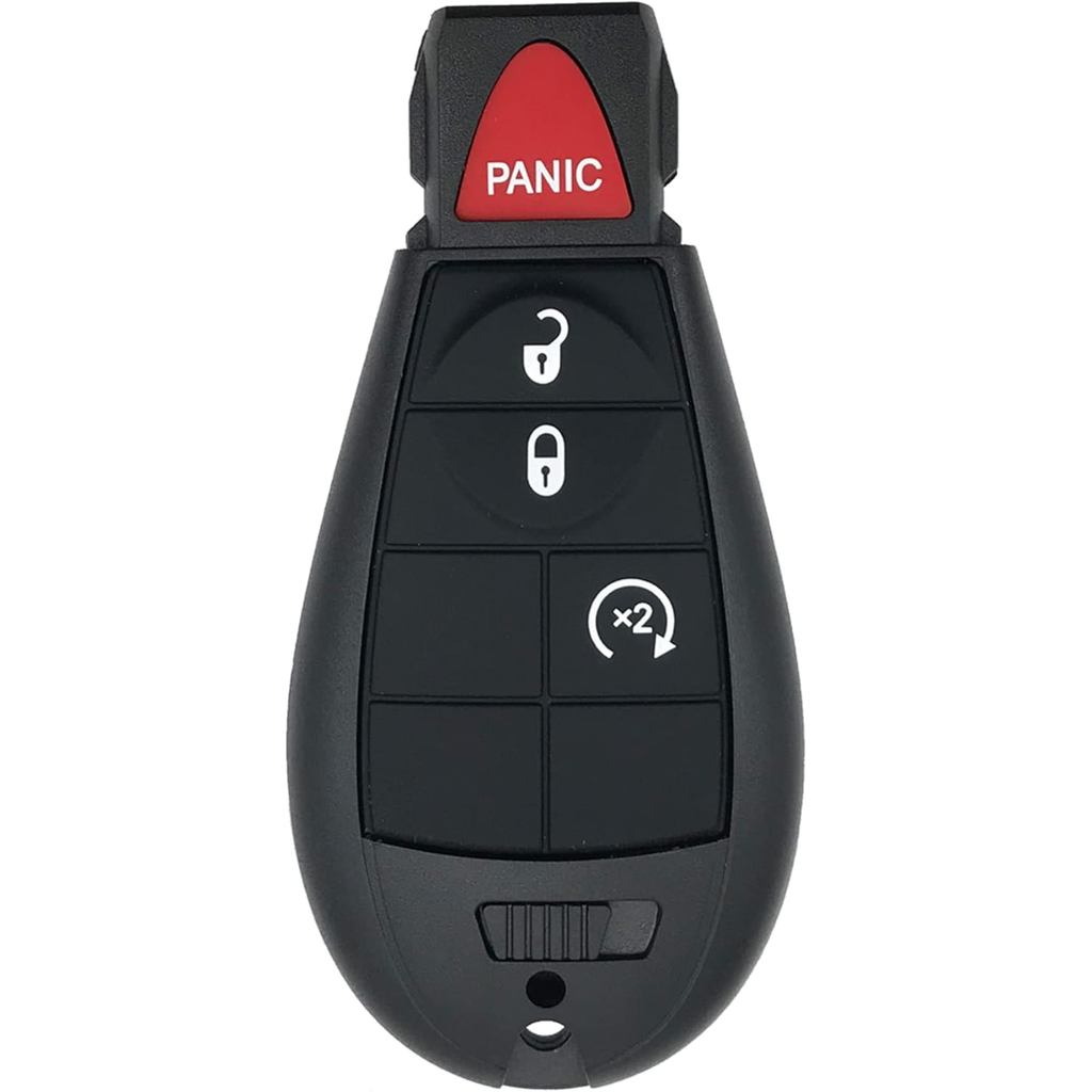 4 Nút Chìa Khóa Fob Vỏ Phù Hợp Cho 2013-2018 Ram Truck 1500 2500 3500 GQ4-53T 56046955 Vỏ ngoài chìa