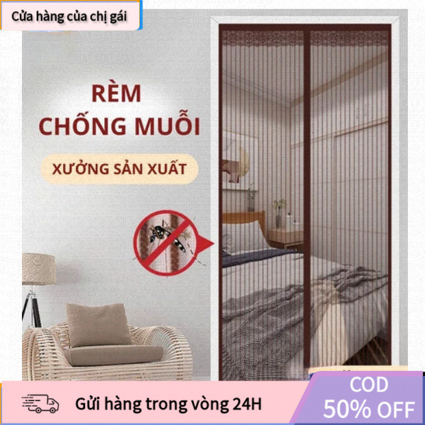 Rèm cửa lưới chống muỗi Chống Muỗi Nam Châm Lưới Chống Muỗi Cửa Sổ Mùng Màn Chống Muỗi Làm Theo Yêu 