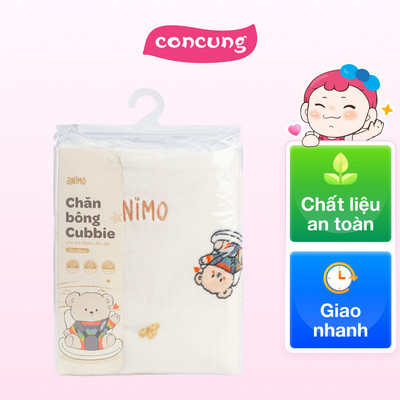 Chăn bông Cubbie Animo (90x120cm, 2 lớp)