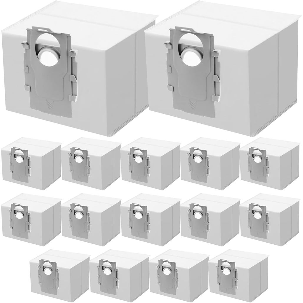 Túi đựng bụi 16 gói Q7 Q5 cho Roborock Q7 M5 +, Q10 S5 + / Q10 X5 +, S8 +, S8 Pro Ultra, Q7 Max + / 