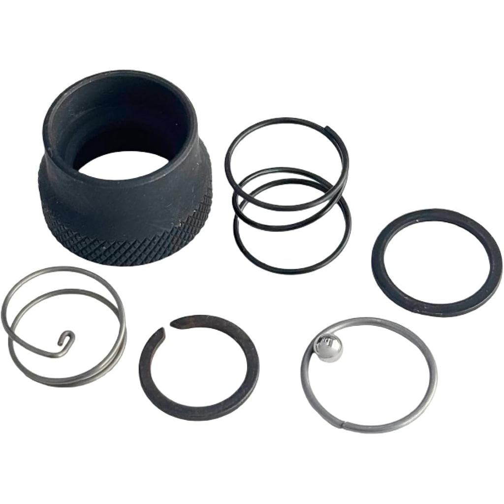 #N421245 N019351 N453417 N089668 N437890 N424032 N464409 Bộ tay tuốc nơ vít bóng thép lò xo DCF801 D