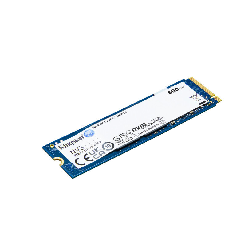 Ổ cứng SSD Kingston NV3 500GB PCIe 4.0 x4 M.2 NVMe  (Tốc độ 5.000/3.000 MB/s)  - Hàng chính hãng