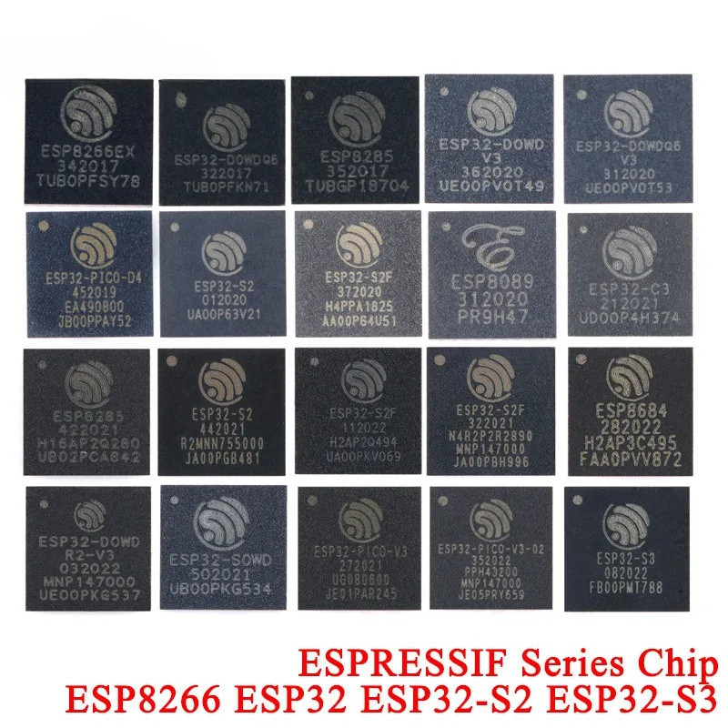 1-5 Miếng ESP8266 ESP32 PICO-D4 S2 S2FH4 C3 C3FH4 S2R2 S2FH2 S2FN4R2 S3 S3R2 S3R2 S3R8 S3R8V S3FN8 S