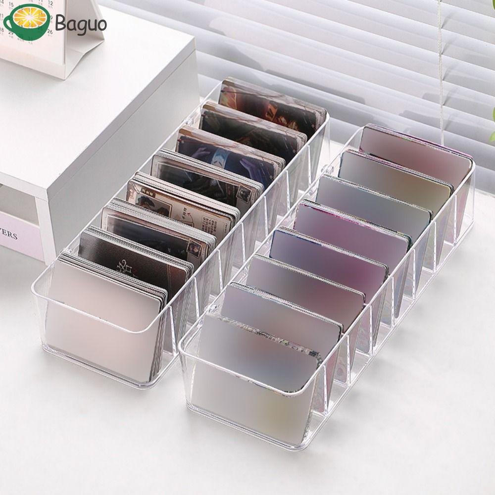 Hộp đựng thẻ giao dịch BAGUO, Hộp đựng thẻ chia chắc chắn, Hộp đựng thẻ đa chức năng dung lượng cao 