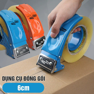 Dao cắt băng keo đa năng, máy đóng gói giấy tự động tiện lợi, thiết bị có răng sắt chắc chắn, cắt băng dính giá rẻ