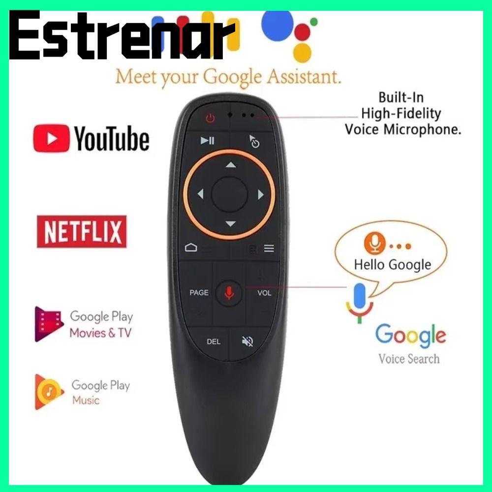 Điều khiển từ xa không dây ESTRENAR 2.4G, Điều khiển từ xa bằng giọng nói chuột không khí G10S đa nă