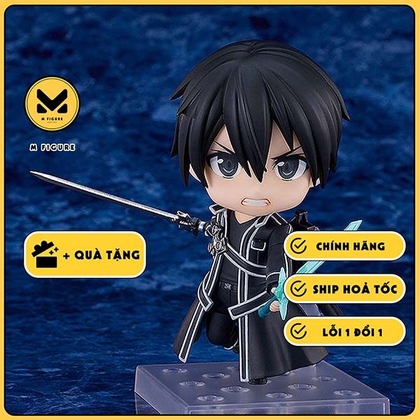 MÔ HÌNH Kirito - Sword Art Online - Nendoroid (#1689) - 2.0 (Good Smile Company) FIGURE CHÍNH HÃNG