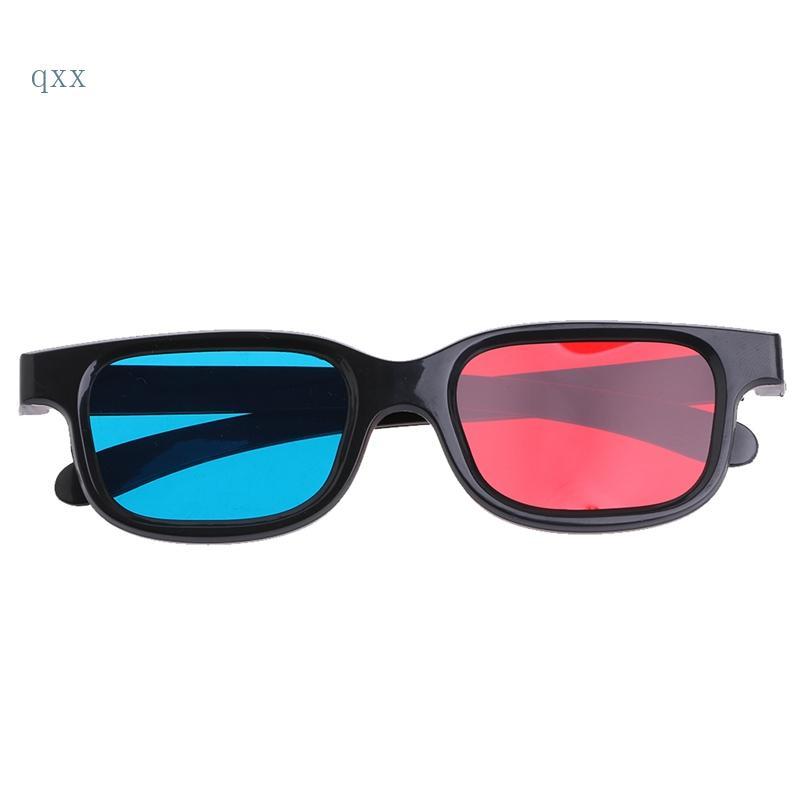 CH * 3D Kính 3D Anaglyph Kính Đen Flash 3D Cho Phim Truyền Hình Rạp Chiếu Phim
