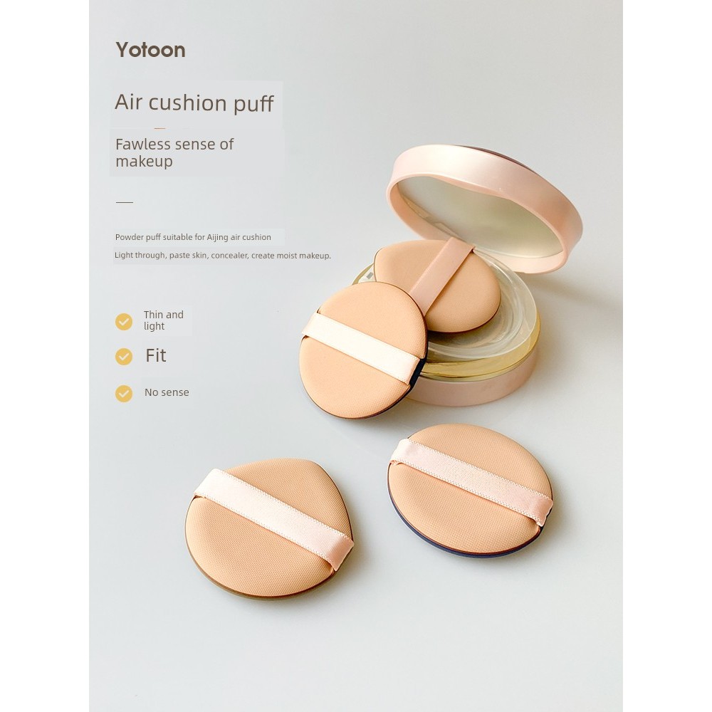 AGE20s AGE20s Air Cushion Puff Thay Thế Không Bột BBCC Kem Nền Dạng Lỏng Ướt Khô Giọt Nước Tròn Puff