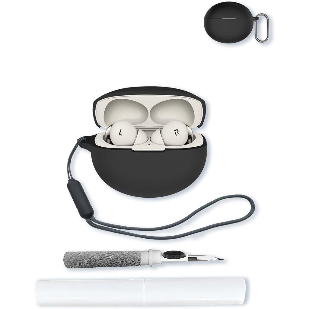 Ốp Lưng Cho Tai Nghe Oneplus Buds pro3, Bảo Vệ Mềm, Vỏ Silicon BOVUGAC Có Móc Khóa & Bộ Dụng Cụ Vệ S