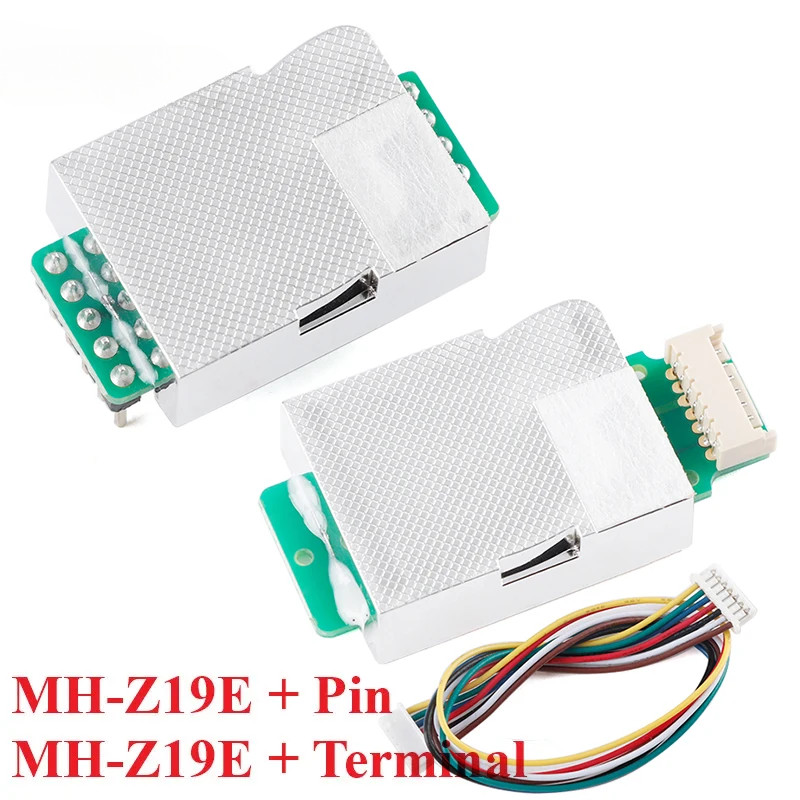Mô-đun cảm biến CO2 hồng ngoại MH-Z19E IR Cảm biến khí Carbon Dioxide NDIR cho màn hình CO2 400-5000