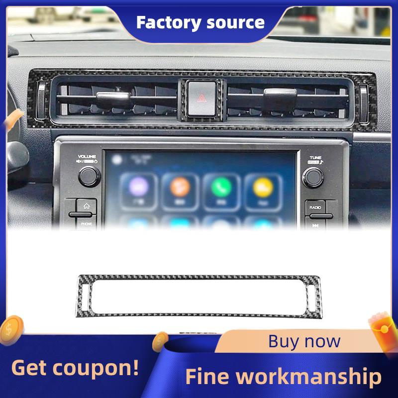 Nút Khẩn Cấp Viền Sợi Carbon Phụ Kiện Cho BRZ GR86 2022-2025 Điều Khiển Trung Tâm Nắp Thoát Khí