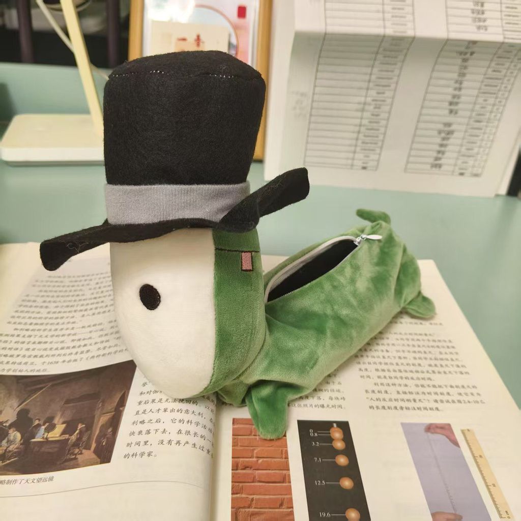 Sản phẩm mới Hàng có sẵn Gà Nugget Dog Pencil Case Búp bê Cá tính thứ năm Hàng hóa vui nhộn Túi đựng