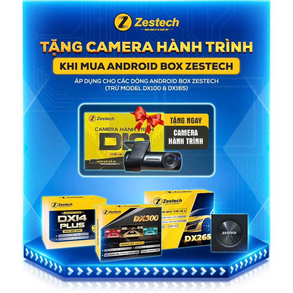 Android box ô tô Zestech thế hệ thứ 2, các phiên bản mới nhất 2025(Tặng Cam Hành Trình + Sim 4G)