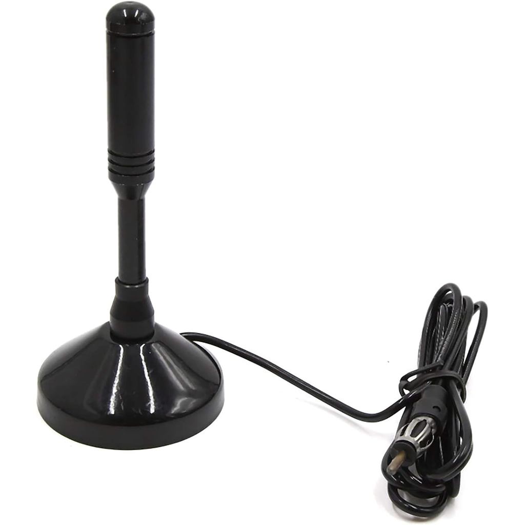 Uxcell Universal Black Auto Car Magnet Base AM FM Radio Signal Ăng-ten trên không