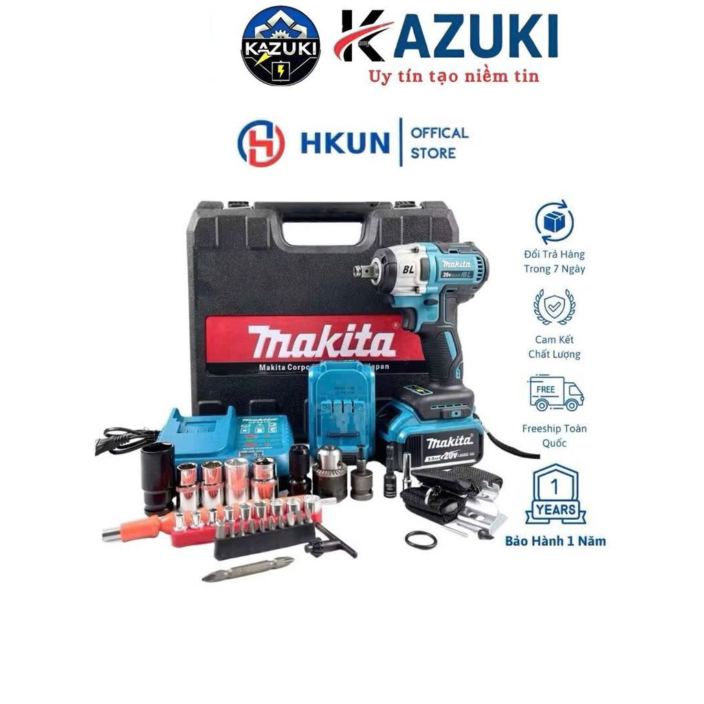 [Rẻ Vô Địch] Máy siết bulong Makita DF331D 20v động cơ không chổi than máy khỏe thời gian sử dụng pi