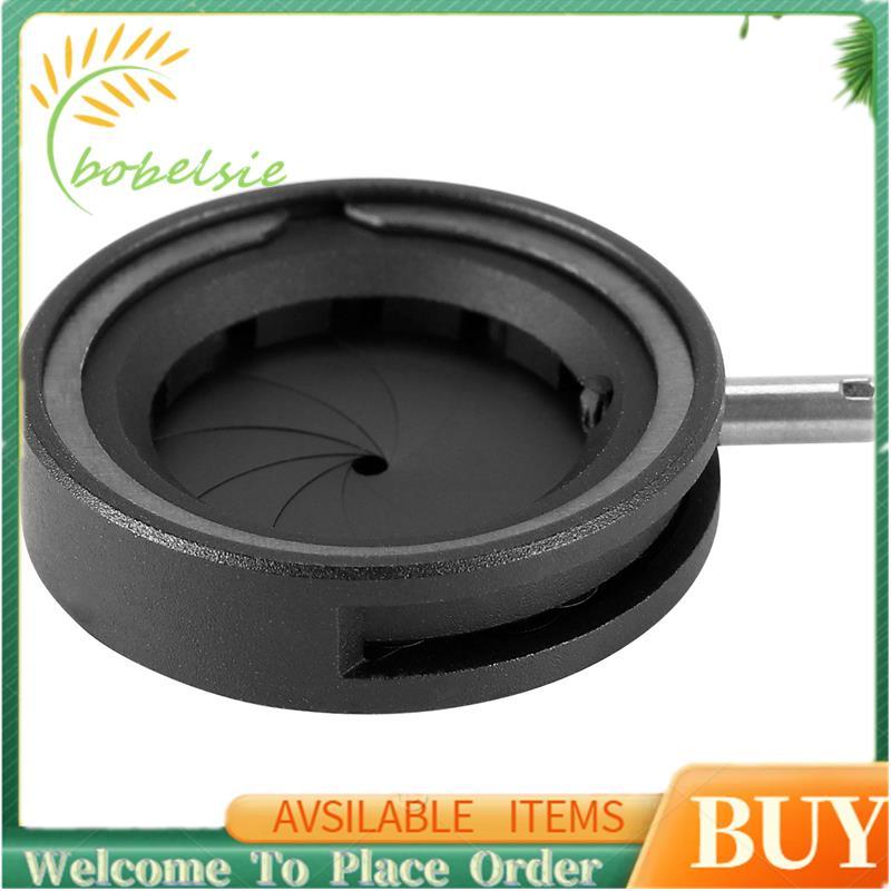 Khẩu độ thủ công Có thể điều chỉnh cơ Iris màng Iris Iris cho kính hiển vi máy ảnh kỹ thuật số Ống k