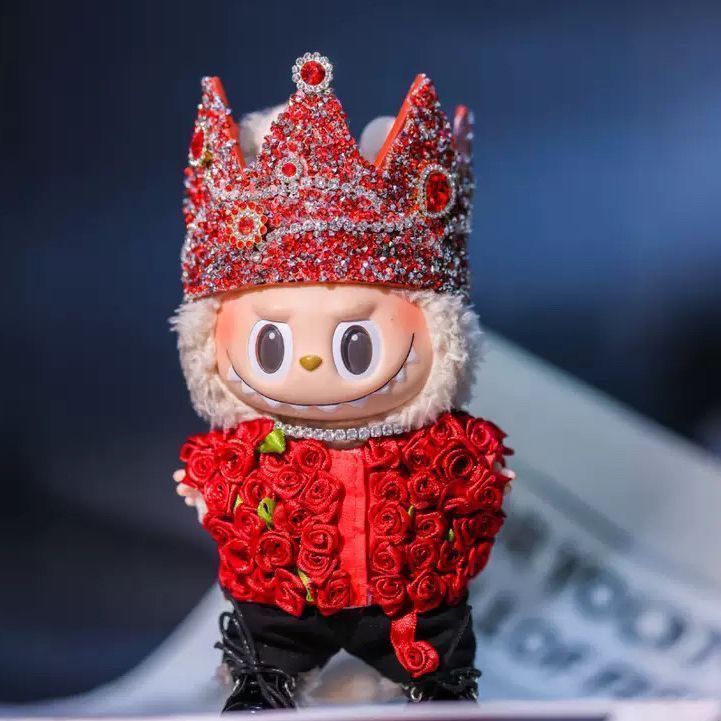 Quần áo búp bê GD hoa hồng 17cm Quan Chí Long quần áo buổi hòa nhạc labubugd quần áo búp bê labubu q