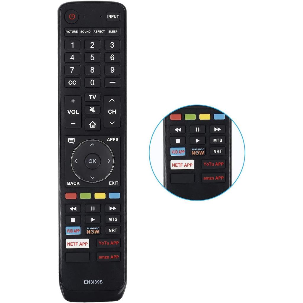 Mới EN1339S Điều Khiển Từ Xa Cho Sharp Smart LED TV LC-55P6000U LC-50P7000U LC-43N7002U LC-65P8000U 