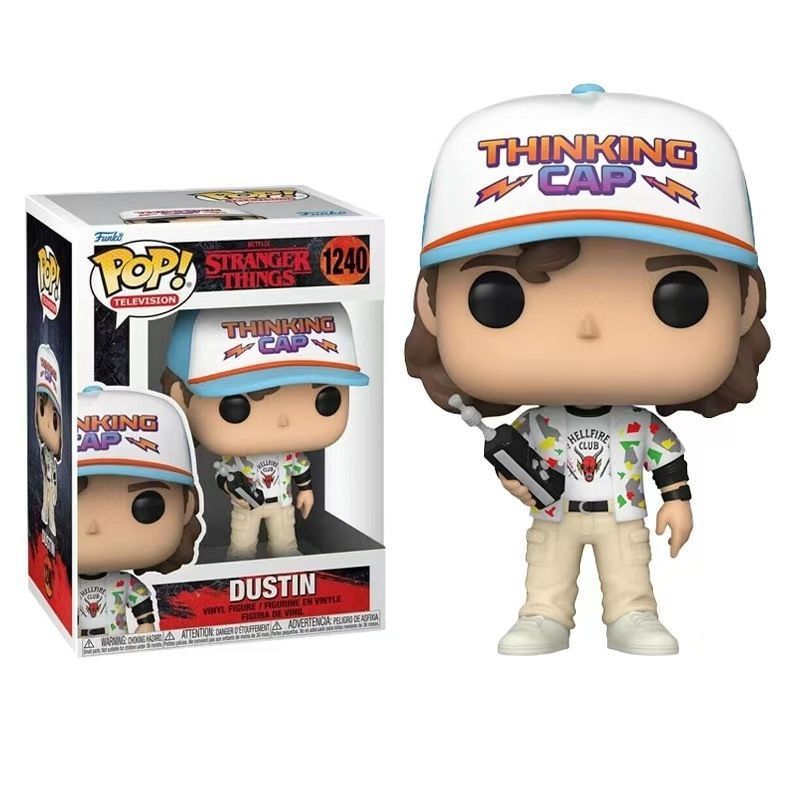 Stranger Things Season 4 Hàng hóa Hình Đồ chơi Dustin Steve Eddie Robin Hình