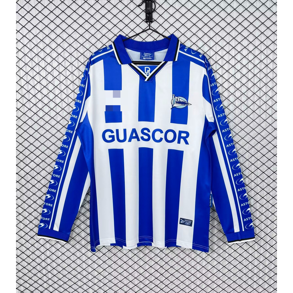 Áo thun dài tay thể thao bóng đá sân nhà Alaves 9899