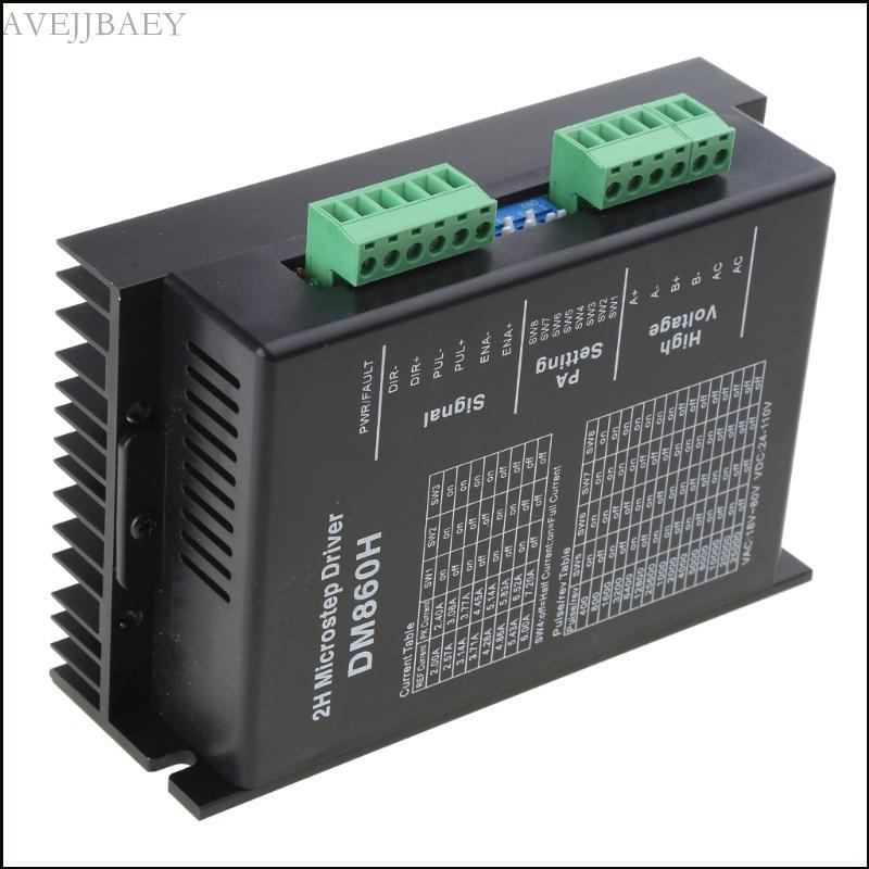 Avejjbaey Điện Tử Kỹ Thuật Số Stepper Motor Driver Race Cho M860 2MA860H DM860 Phụ Kiện