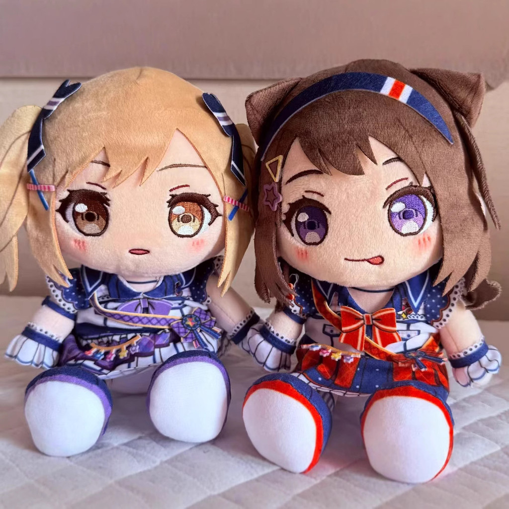 2D Bang Dream Hàng hóa Búp bê dễ thương Houshimaguro Kaoru Cotton Doll 0cm Garden Moe Doll
